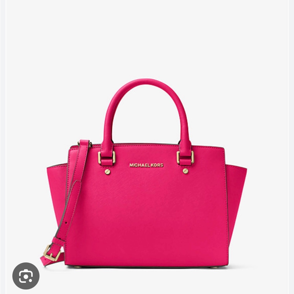 Michael Kors Fuchsia Satchel